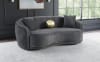 Brookside Velvet Upholstered Sofa in Dark Grey by Coaster - COA-504844 - Image 1 of 0