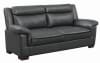 Arabella Sofa in Grey Leatherette Upholstery by Coaster - 506591 - Image 3 of 0