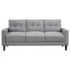 Bowen 2 Piece Sofa Set in Grey Fabric by Coaster - 506781-S - Image 5 of 0
