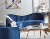 Sophia Sofa in Blue Velvet by Coaster - 506861 - Image 1 of 0