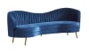 Sophia Sofa in Blue Velvet by Coaster - 506861 - Image 3 of 0