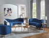 Sophia Chair in Blue Velvet by Coaster - 506863 - Image 2 of 0
