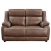 Ellington Upholstered Padded Arm Loveseat in Dark Brown by Coaster - COA-508282 - Image 3 of 0