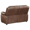Ellington Upholstered Padded Arm Loveseat in Dark Brown by Coaster - COA-508282 - Image 4 of 0