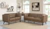 Thatcher Sofa in Brown Microfiber by Coaster - 509421 - Image 5 of 0