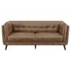 Thatcher 2 Piece Sofa Set in Brown Microfiber by Coaster - 509421-S - Image 4 of 0