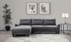 Caspian 2 Piece Sectional Sofa in Grey Fabric by Coaster - 509540 - Image 1 of 0