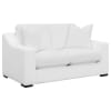Ashlyn Loveseat in White Fabric by Coaster - 509892 - Image 4 of 0