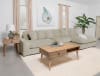 Blaine 3 Piece Reversible Sectional Sofa in Sand Fabric by Coaster - 509899-SET - Image 1 of 0