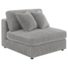 Blaine Armless Chair in Fog Fabric by Coaster - 509997 - Image 1 of 0