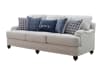Glenn Sofa in Light Grey and Blue Linen-Like Fabric by Coaster - 511091 - Image 2 of 0