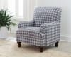 Glenn Sofa in Light Grey and Blue Linen-Like Fabric by Coaster - 511091 - Image 5 of 0
