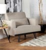 Blake Sofa in Sharkskin Fabric Upholstery by Coaster - 511121 - Image 4 of 0