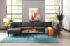 Churchill 4 Piece Modular Sectional in Dark Grey Fabric by Coaster - 551401-4 - Image 3 of 0