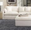 Hobson 3 Piece Sectional in Off White Linen Like Fabric by Coaster - 551451-3 - Image 1 of 0