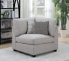 Cambria 5 Piece Sectional in Grey Fabric Upholstery by Coaster - 551511-5 - Image 3 of 0