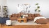 Jennifer Terracotta Fabric BUILD YOUR OWN Sectional by Coaster - 551591 - Image 1 of 0