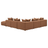 Jennifer Terracotta Fabric BUILD YOUR OWN Sectional by Coaster - 551591 - Image 5 of 0