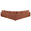 Elysia 5 Piece Modular Sectional Sofa in Coral Fabric by Coaster - 551891-SETA - Image 4 of 0