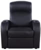 Cyrus 5 Piece 4 Seater Home Theater Seating in Black Leather by Coaster - 600001-S4B - Image 5 of 0