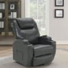 Sanger Upholstered Power Lift Massage Recliner in Charcoal Grey by Coaster - COA-600498P - Image 2 of 0