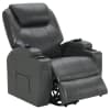 Sanger Upholstered Power Lift Massage Recliner in Charcoal Grey by Coaster - COA-600498P - Image 5 of 0