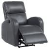 Grant Upholstered Power Recliner Chair in Grey by Coaster - COA-601499P - Image 1 of 0