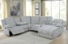 Belize 5 Piece Power Reclining Sectional in Grey Performance Fabric by Coaster - 602560P-05 - Image 3 of 0
