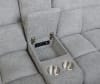 Belize 5 Piece Power Reclining Sectional in Grey Performance Fabric by Coaster - 602560P-05 - Image 4 of 0