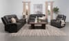 Raelynn Upholstered Motion Reclining Loveseat in Grey Finish by Coaster - 603192 - Image 2 of 0