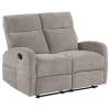 Hamilton Manual Reclining Loveseat in Sand Finish by Coaster - 603372 - Image 1 of 0