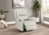 Kelsey Upholstered English Arm Recliner Chair in Ivory by Coaster - COA-609373 - Image 3 of 0