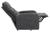 Charcoal Performance Chenille Fabric Power Lift Recliner by Coaster - 609403P - Image 5 of 0