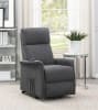 Charcoal Performance Fabric Power Lift Recliner by Coaster - 609406P - Image 2 of 0