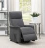 Charcoal Performance Fabric Power Lift Recliner by Coaster - 609406P - Image 3 of 0