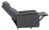 Charcoal Performance Fabric Power Lift Recliner by Coaster - 609406P - Image 4 of 0