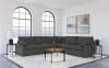 Collins 5 Piece Modular Power Reclining Sectional Sofa in Dark Grey by Coaster - COA-609530P - Image 1 of 0