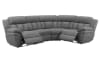 Bahrain 4 Piece Reclining Sectional in Charcoal Chenille by Coaster - 609540-4 - Image 1 of 0