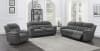 Bahrain Reclining Sofa in Charcoal Chenille by Coaster - 609541 - Image 3 of 0