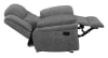 Bahrain Glider Recliner in Charcoal Chenille by Coaster - 609543 - Image 5 of 0