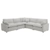 Collins 5 Piece Modular Power Reclining Sectional Sofa in Grey by Coaster - COA-609560P - Image 3 of 0