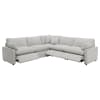 Collins 5 Piece Modular Power Reclining Sectional Sofa in Grey by Coaster - COA-609560P - Image 4 of 0