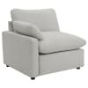 Collins Upholstered Modular Power Reclining Loveseat in Grey by Coaster - COA-609562P - Image 4 of 0