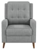Grey Fabric Push Back Recliner by Coaster - 609567 - Image 3 of 0