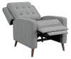 Grey Fabric Push Back Recliner by Coaster - 609567 - Image 5 of 0