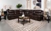 Sycamore Upholstered Power Reclining Sectional Sofa in Brown by Coaster - COA-610190P - Image 1 of 0