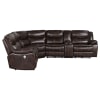 Sycamore Upholstered Power Reclining Sectional Sofa in Brown by Coaster - COA-610190P - Image 3 of 0
