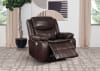 Sycamore Upholstered Power Reclining Chair in Brown by Coaster - COA-610193P - Image 3 of 0