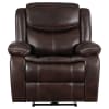 Sycamore Upholstered Power Reclining Chair in Brown by Coaster - COA-610193P - Image 4 of 0