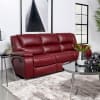 Camila Upholstered Motion Reclining Sofa in Deep Red by Coaster - COA-610241 - Image 2 of 0